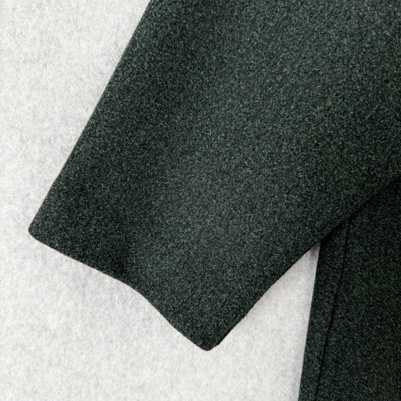 Old Navy Coat Womens XXL Long Line Cardigan Coat Button Front Dark Bottle Green - Picture 6 of 16